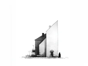 Poster For Living Room – Quiet Geometry