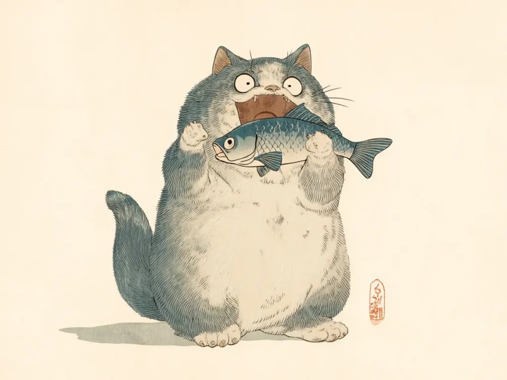 Poster For Children Room – Catzilla