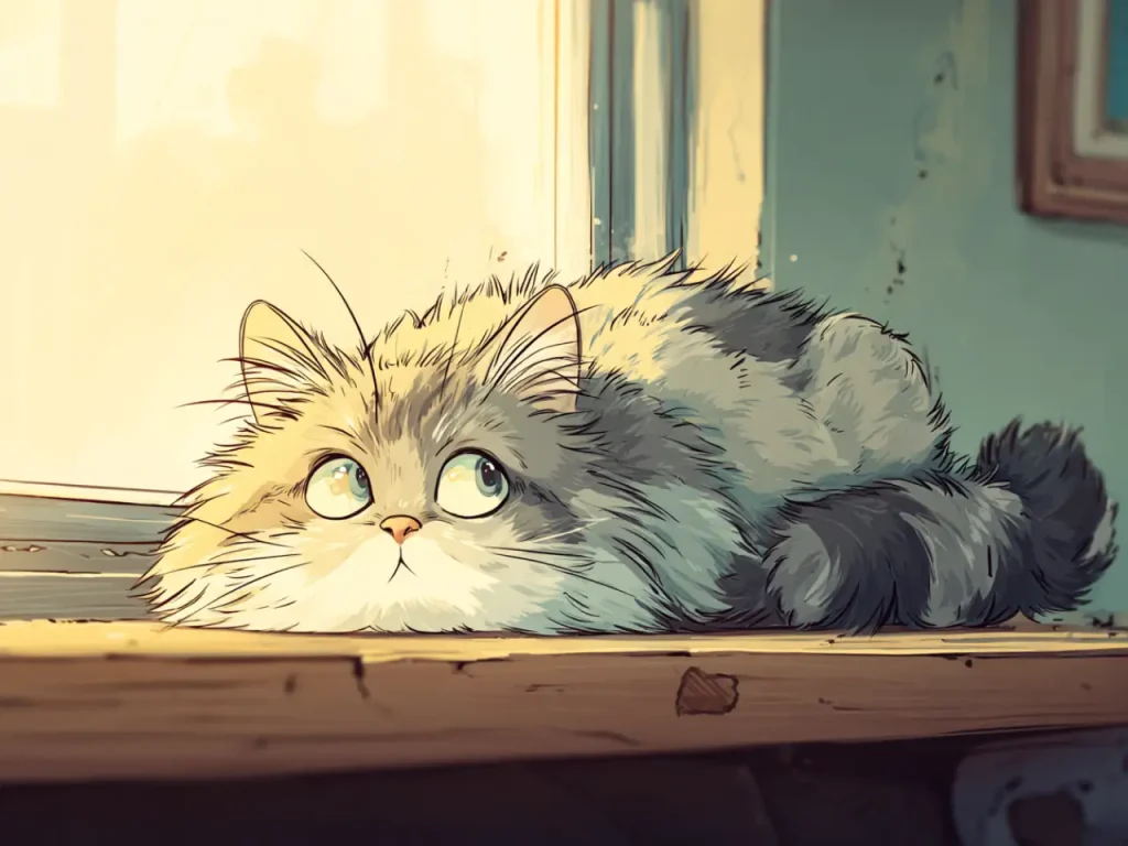 Poster For Children Room – Sunny Catnap